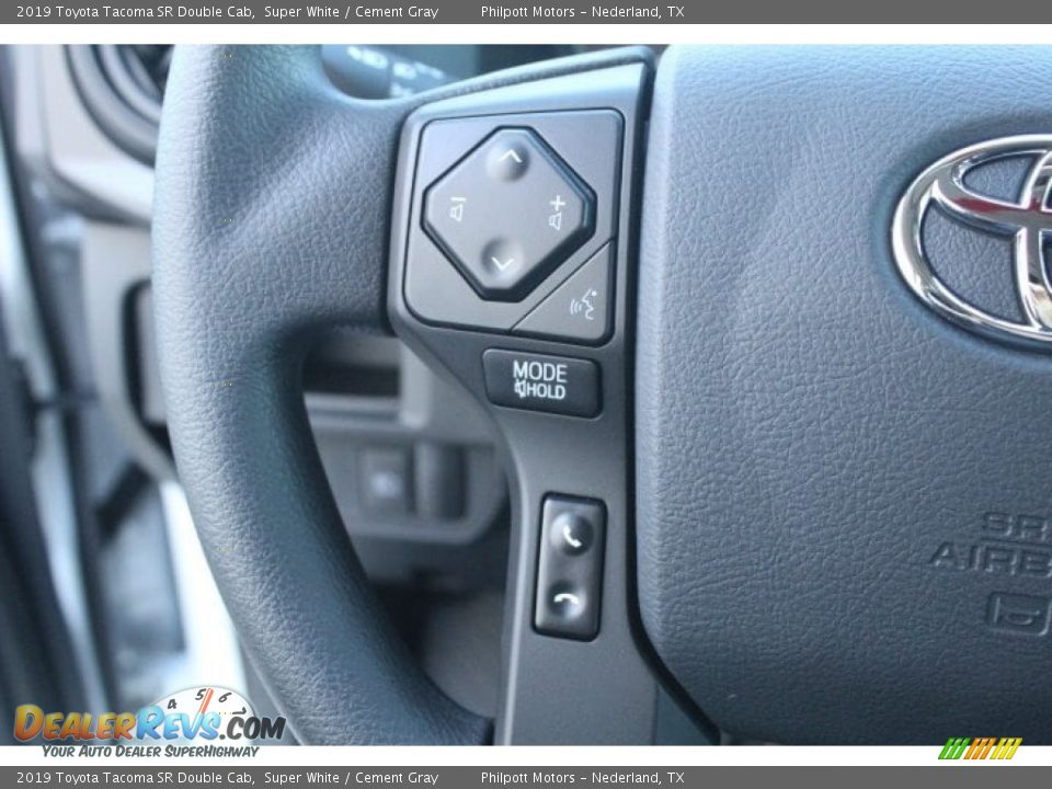 2019 Toyota Tacoma SR Double Cab Steering Wheel Photo #14