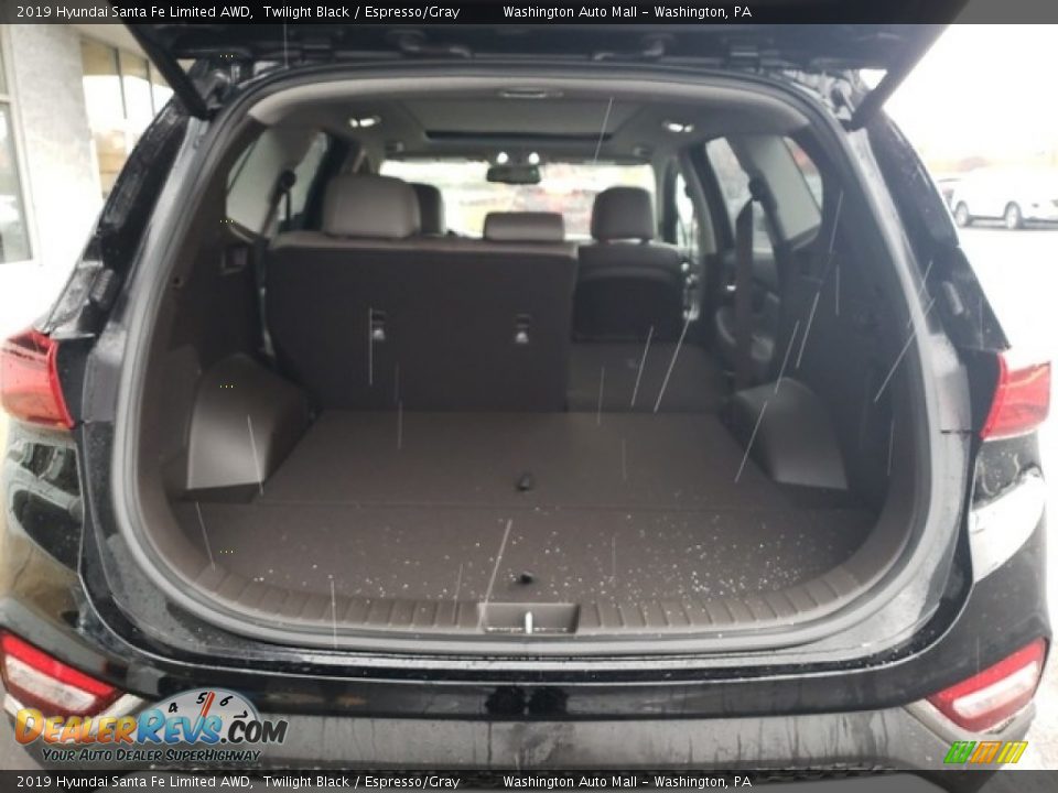 2019 Hyundai Santa Fe Limited AWD Twilight Black / Espresso/Gray Photo #13
