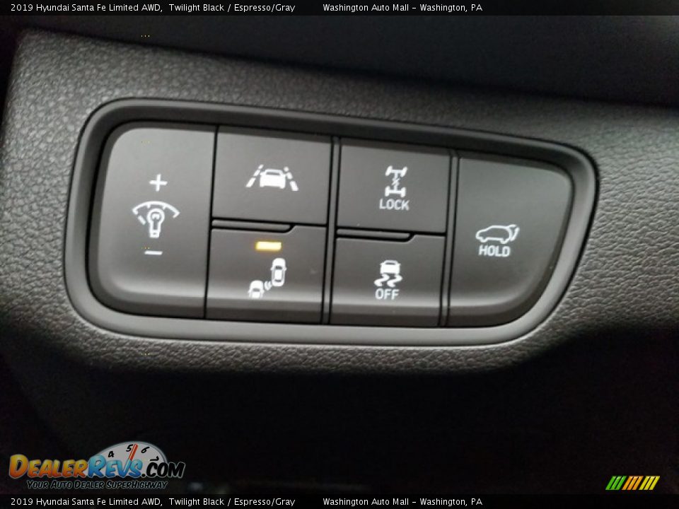 2019 Hyundai Santa Fe Limited AWD Twilight Black / Espresso/Gray Photo #20