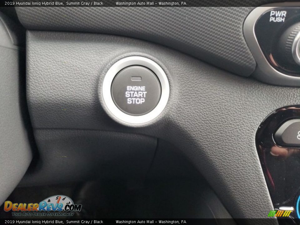 Controls of 2019 Hyundai Ioniq Hybrid Blue Photo #22