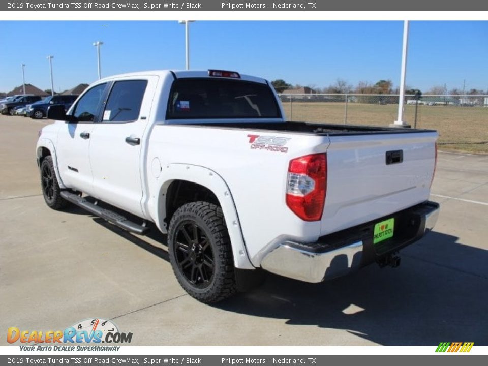 2019 Toyota Tundra TSS Off Road CrewMax Super White / Black Photo #7