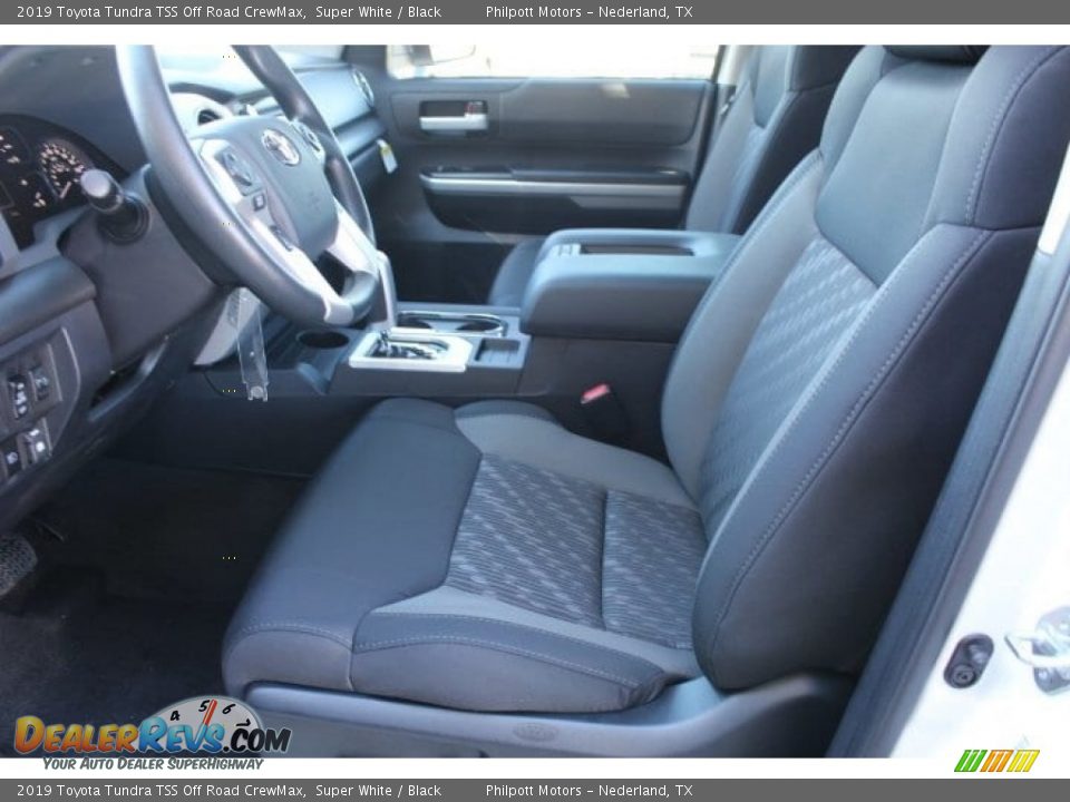 2019 Toyota Tundra TSS Off Road CrewMax Super White / Black Photo #10