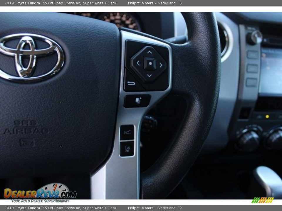 2019 Toyota Tundra TSS Off Road CrewMax Super White / Black Photo #16
