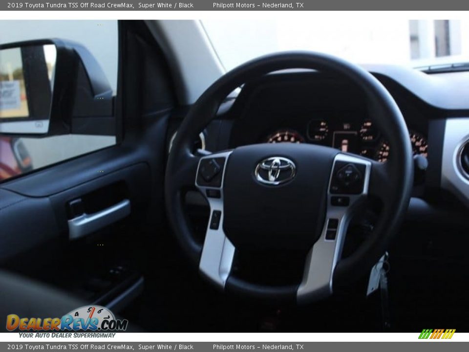 2019 Toyota Tundra TSS Off Road CrewMax Super White / Black Photo #20