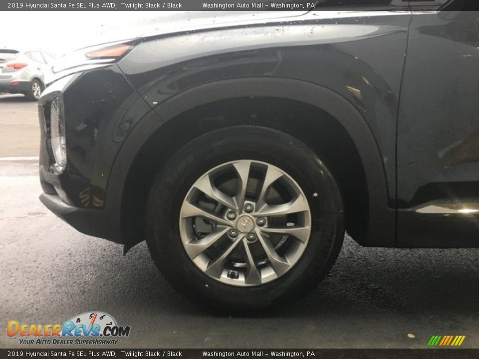 2019 Hyundai Santa Fe SEL Plus AWD Twilight Black / Black Photo #4