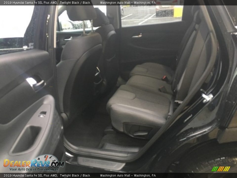 2019 Hyundai Santa Fe SEL Plus AWD Twilight Black / Black Photo #12