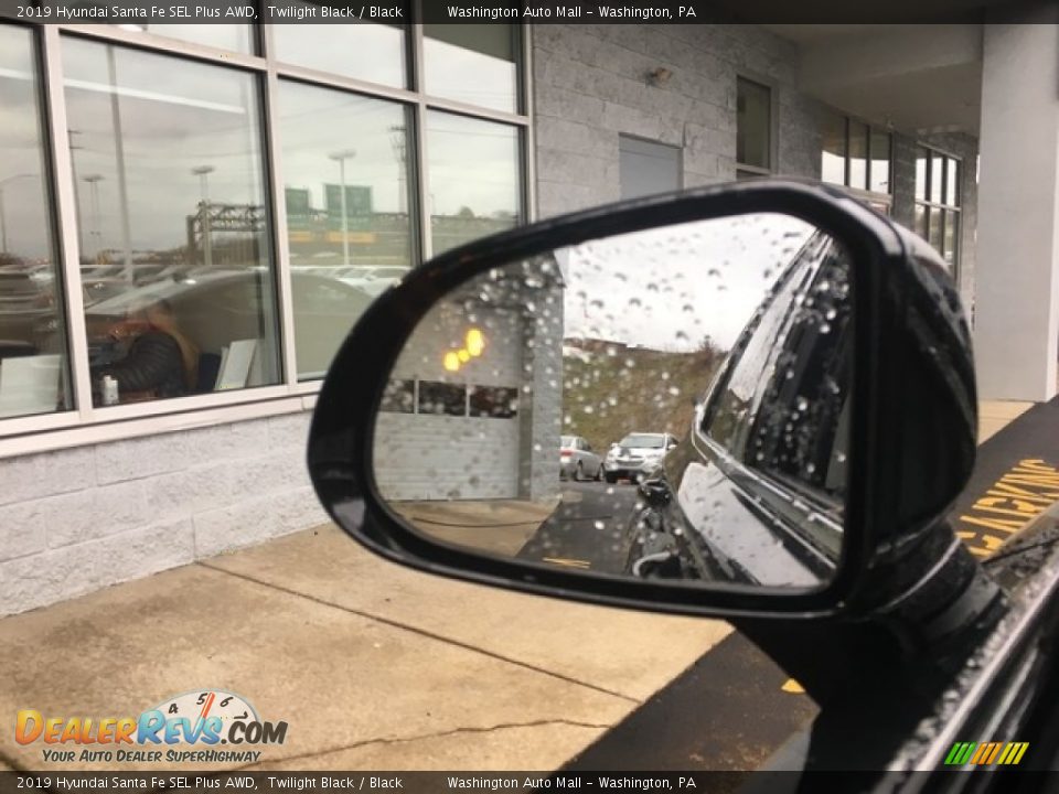 2019 Hyundai Santa Fe SEL Plus AWD Twilight Black / Black Photo #17