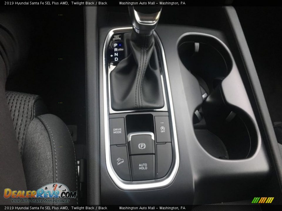 2019 Hyundai Santa Fe SEL Plus AWD Twilight Black / Black Photo #20