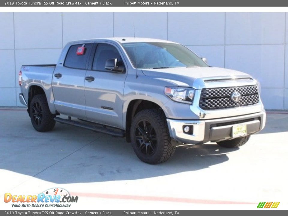 2019 Toyota Tundra TSS Off Road CrewMax Cement / Black Photo #2