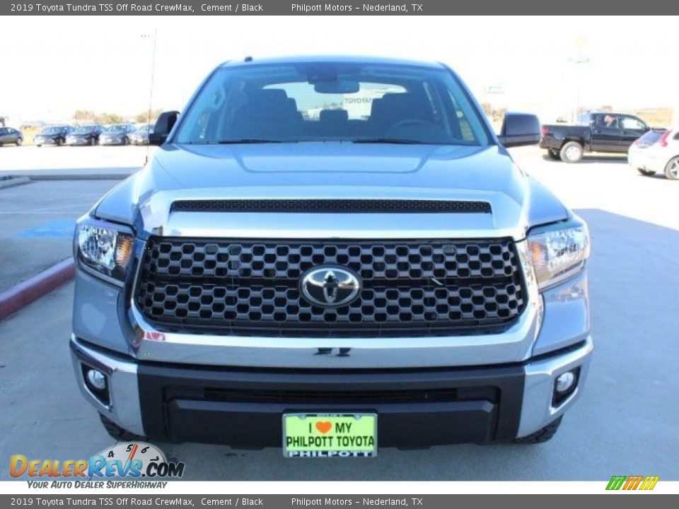 2019 Toyota Tundra TSS Off Road CrewMax Cement / Black Photo #3