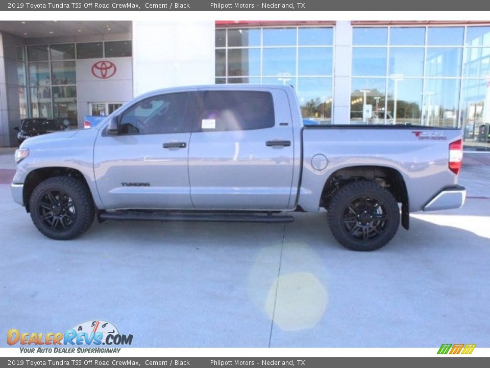 2019 Toyota Tundra TSS Off Road CrewMax Cement / Black Photo #6