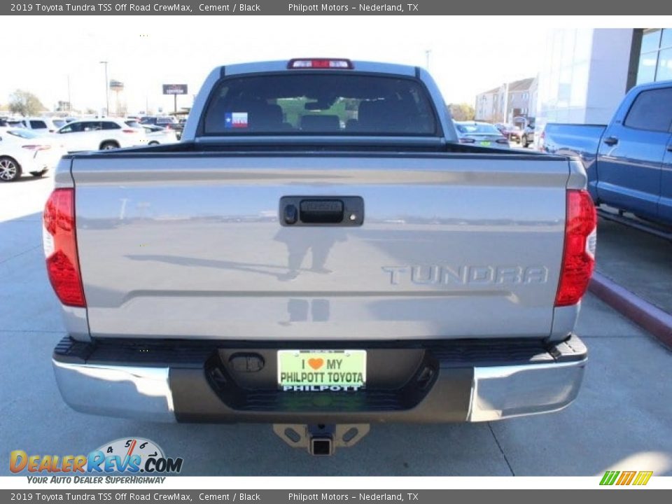 2019 Toyota Tundra TSS Off Road CrewMax Cement / Black Photo #8