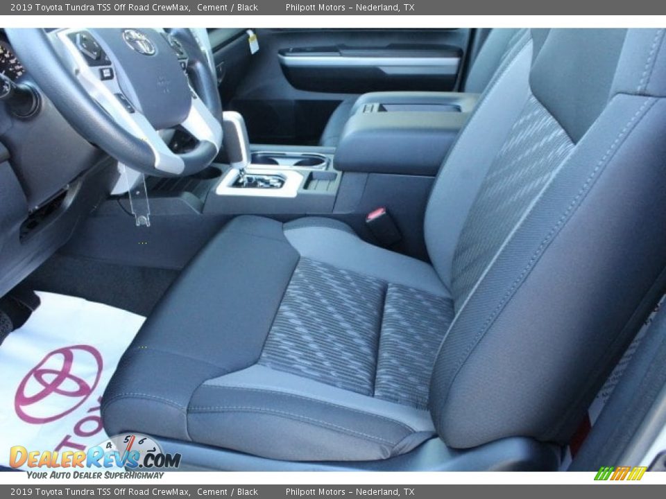 2019 Toyota Tundra TSS Off Road CrewMax Cement / Black Photo #10