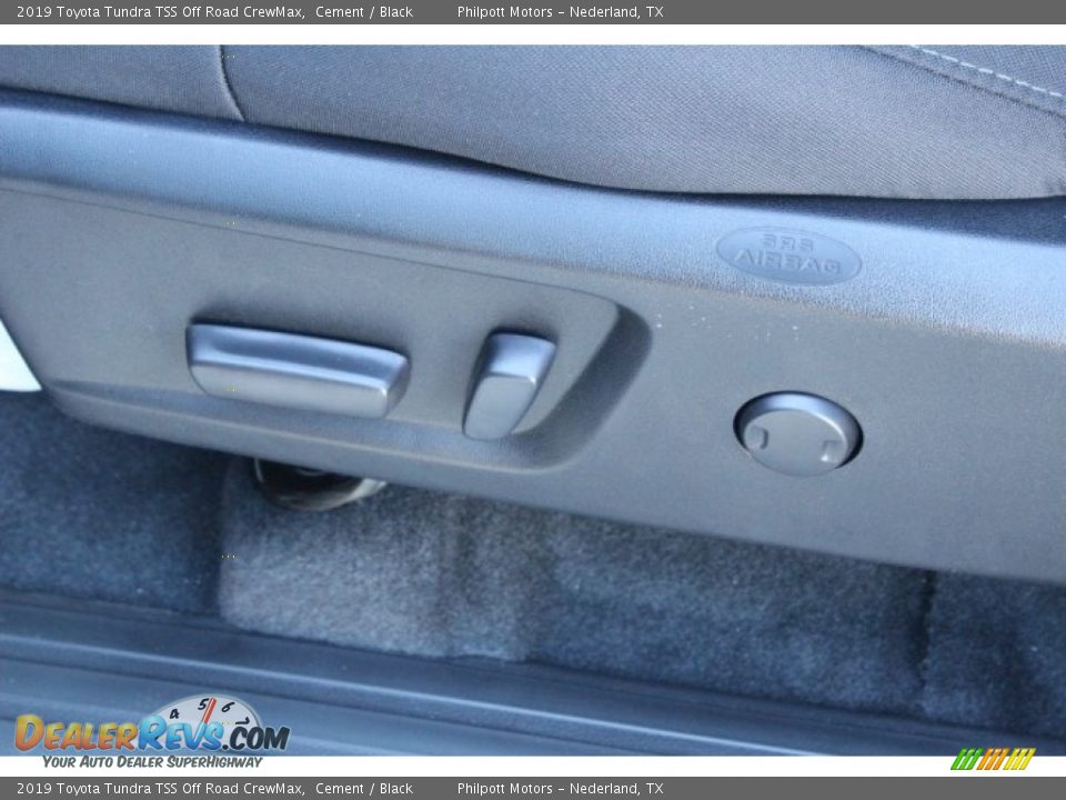 2019 Toyota Tundra TSS Off Road CrewMax Cement / Black Photo #11