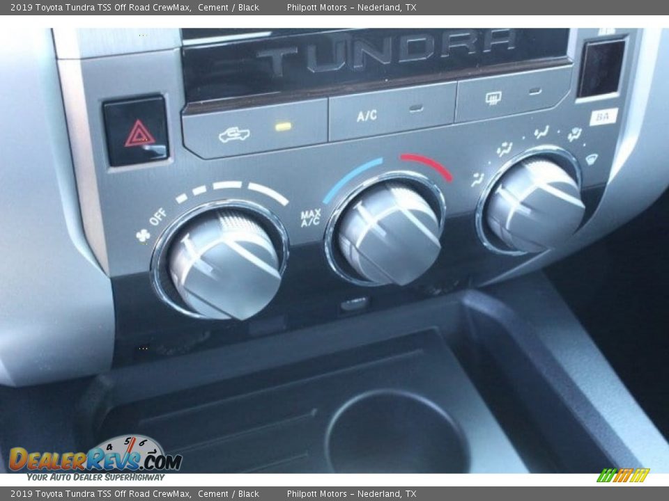 2019 Toyota Tundra TSS Off Road CrewMax Cement / Black Photo #14