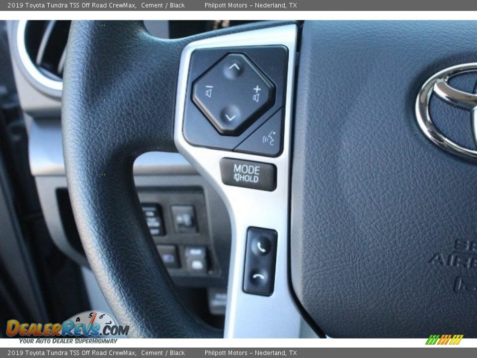 2019 Toyota Tundra TSS Off Road CrewMax Cement / Black Photo #15