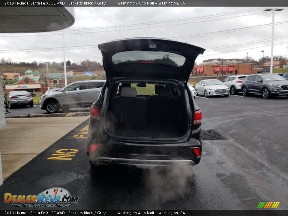 2019 Hyundai Santa Fe XL SE AWD Becketts Black / Gray Photo #11