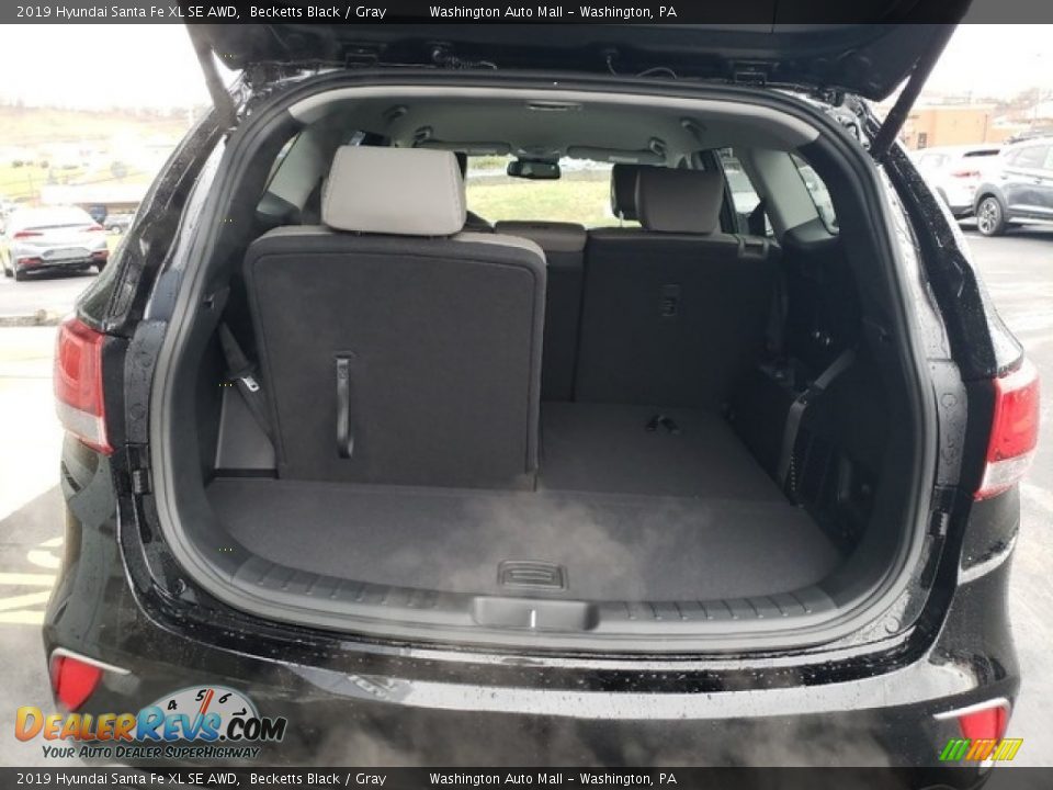 2019 Hyundai Santa Fe XL SE AWD Becketts Black / Gray Photo #12