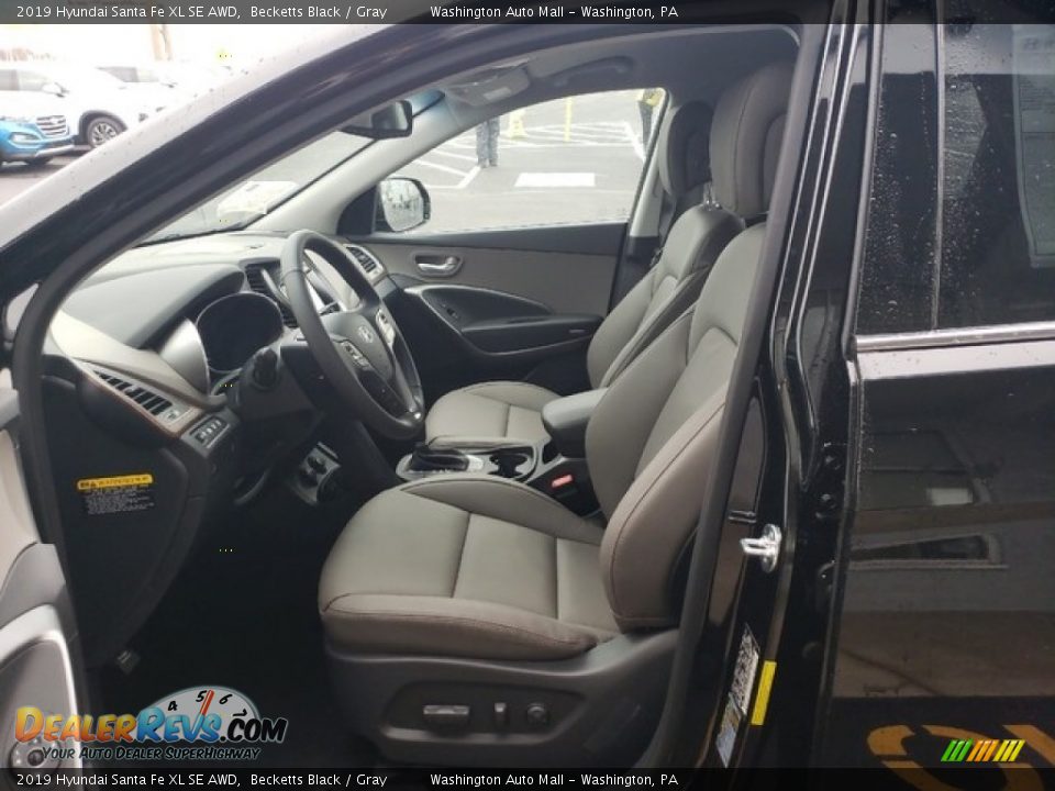 Front Seat of 2019 Hyundai Santa Fe XL SE AWD Photo #14