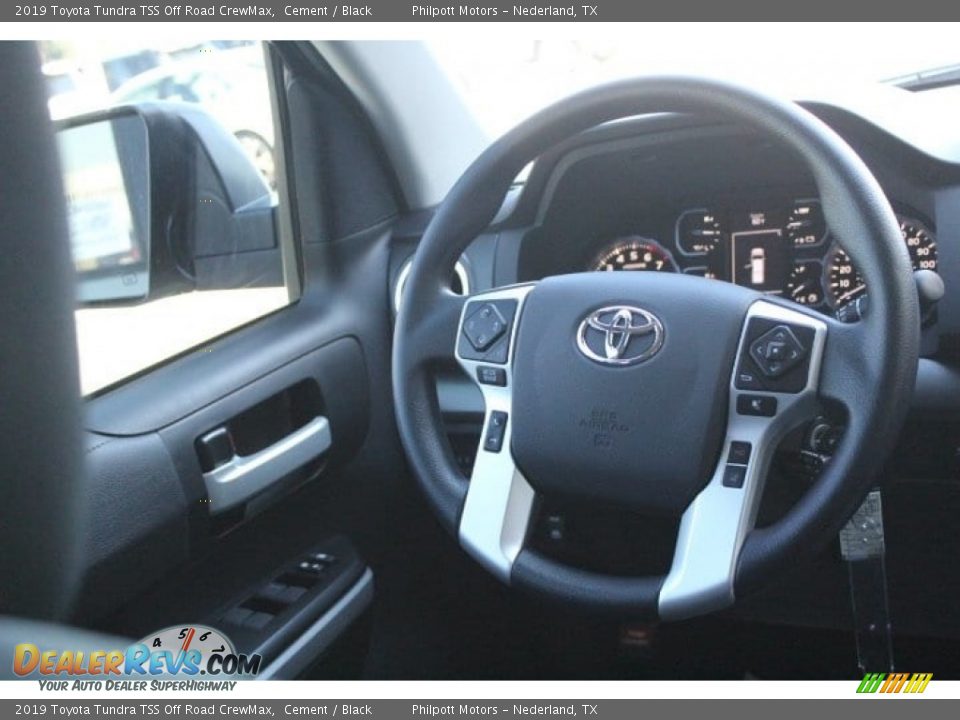 2019 Toyota Tundra TSS Off Road CrewMax Cement / Black Photo #20
