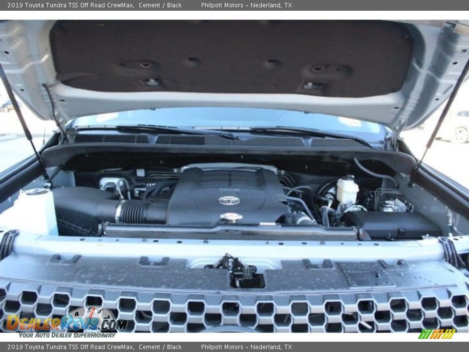 2019 Toyota Tundra TSS Off Road CrewMax Cement / Black Photo #22