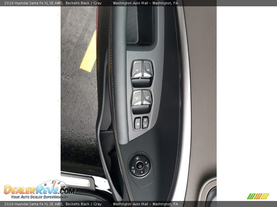 2019 Hyundai Santa Fe XL SE AWD Becketts Black / Gray Photo #18