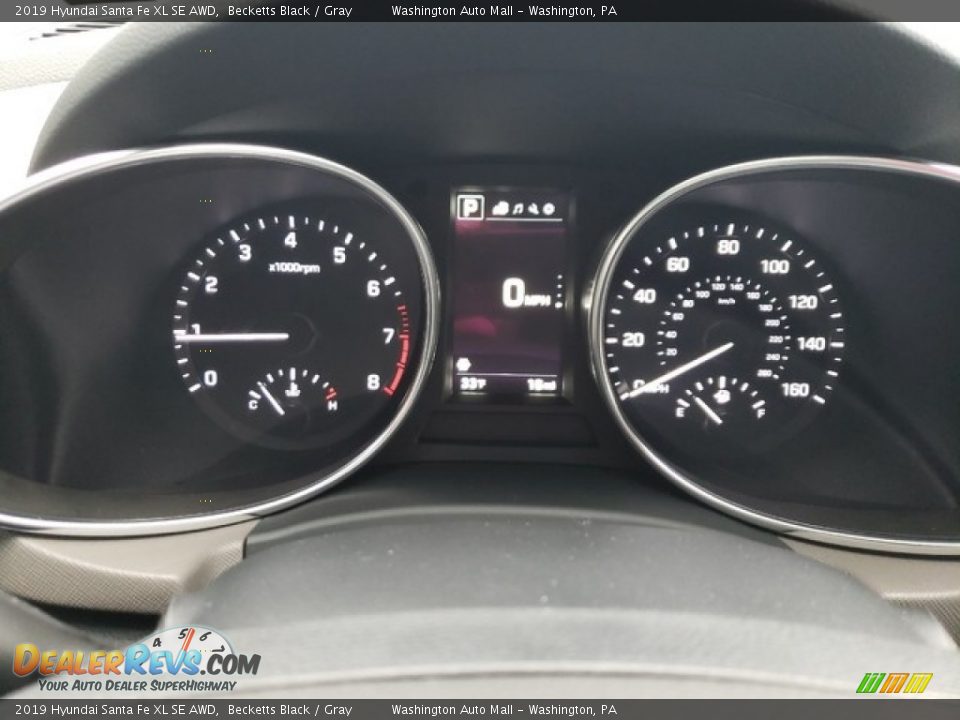 2019 Hyundai Santa Fe XL SE AWD Becketts Black / Gray Photo #21