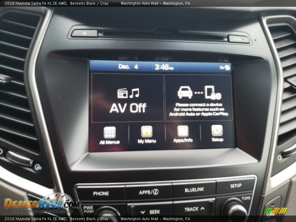 2019 Hyundai Santa Fe XL SE AWD Becketts Black / Gray Photo #22