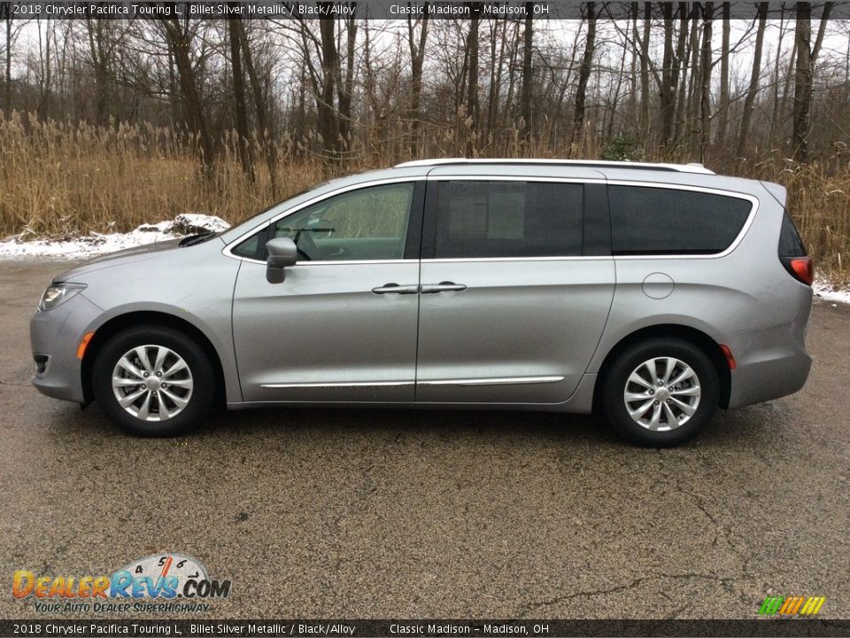 2018 Chrysler Pacifica Touring L Billet Silver Metallic / Black/Alloy Photo #3