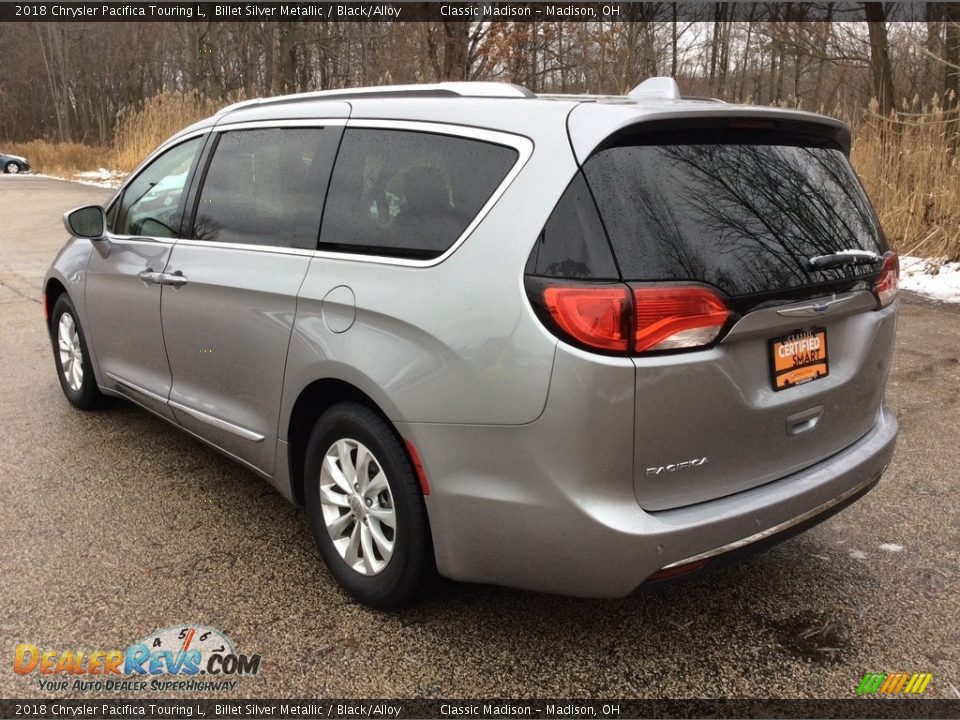2018 Chrysler Pacifica Touring L Billet Silver Metallic / Black/Alloy Photo #4
