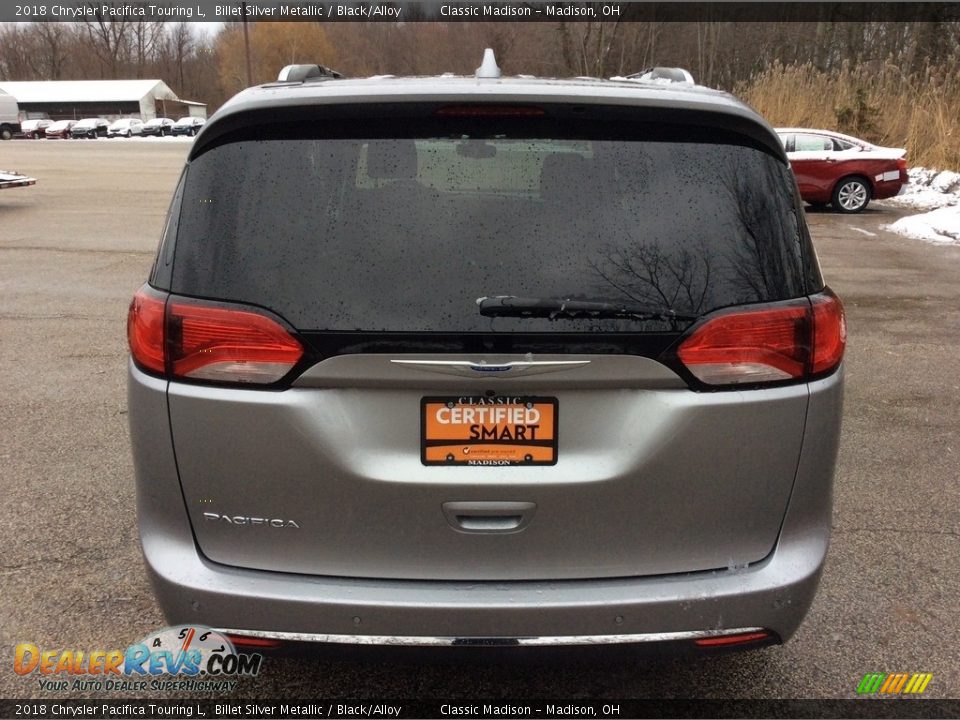 2018 Chrysler Pacifica Touring L Billet Silver Metallic / Black/Alloy Photo #5