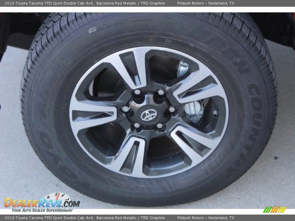2019 Toyota Tacoma TRD Sport Double Cab 4x4 Wheel Photo #5