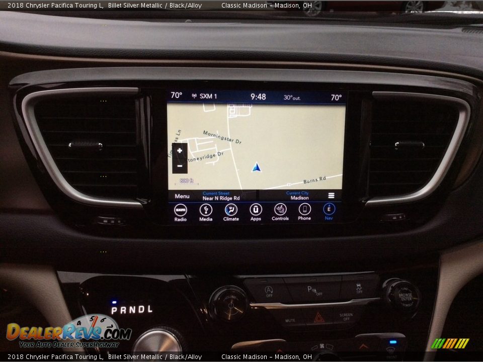 2018 Chrysler Pacifica Touring L Billet Silver Metallic / Black/Alloy Photo #20