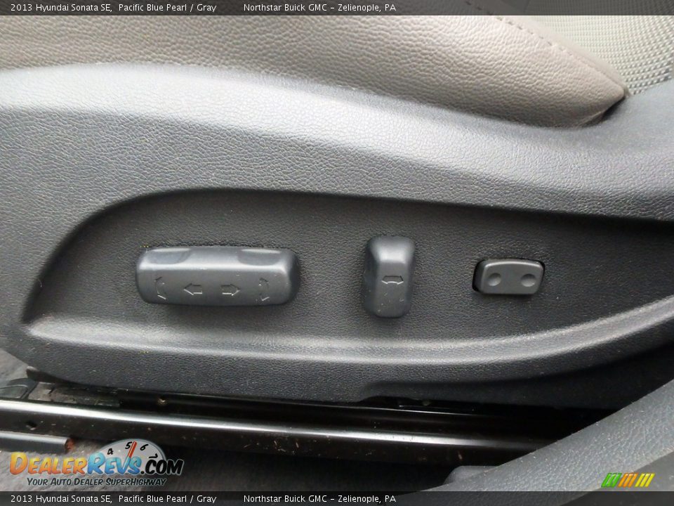 2013 Hyundai Sonata SE Pacific Blue Pearl / Gray Photo #21