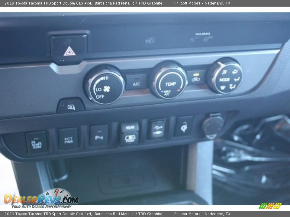 2019 Toyota Tacoma TRD Sport Double Cab 4x4 Barcelona Red Metallic / TRD Graphite Photo #13