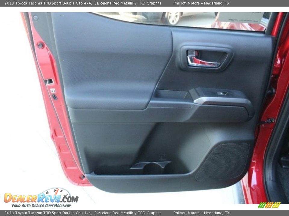 2019 Toyota Tacoma TRD Sport Double Cab 4x4 Barcelona Red Metallic / TRD Graphite Photo #17