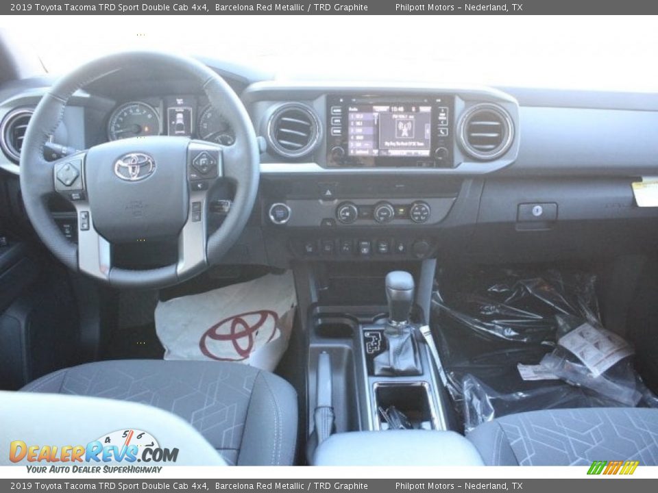 2019 Toyota Tacoma TRD Sport Double Cab 4x4 Barcelona Red Metallic / TRD Graphite Photo #19