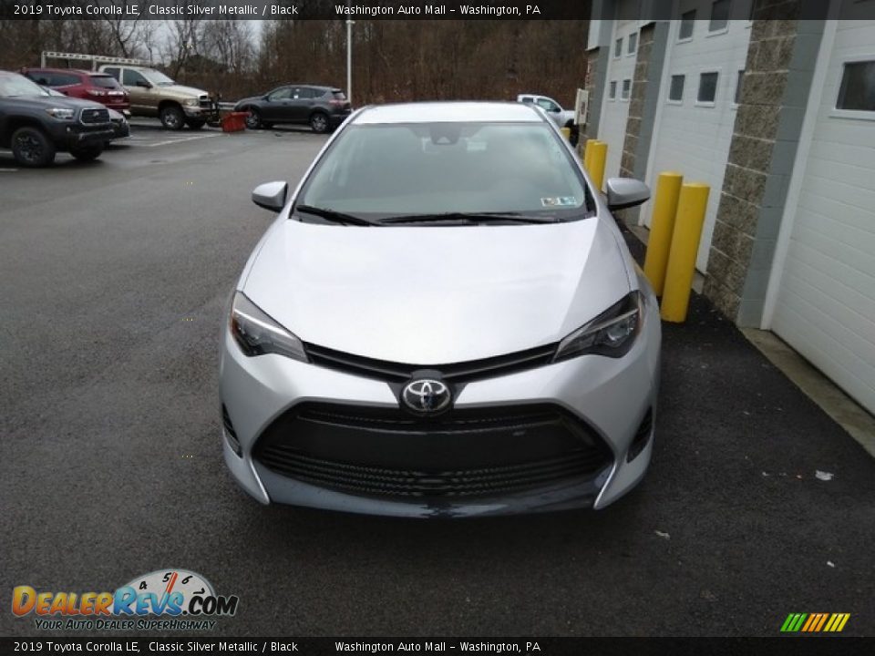 2019 Toyota Corolla LE Classic Silver Metallic / Black Photo #8
