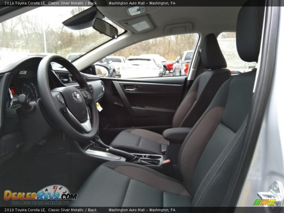 2019 Toyota Corolla LE Classic Silver Metallic / Black Photo #11