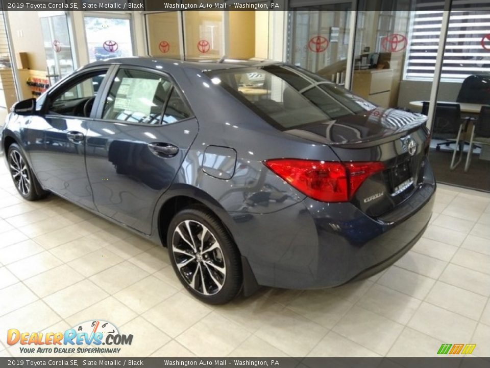 2019 Toyota Corolla SE Slate Metallic / Black Photo #3