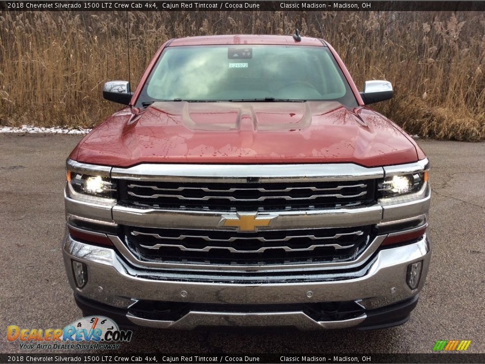 2018 Chevrolet Silverado 1500 LTZ Crew Cab 4x4 Cajun Red Tintcoat / Cocoa Dune Photo #2
