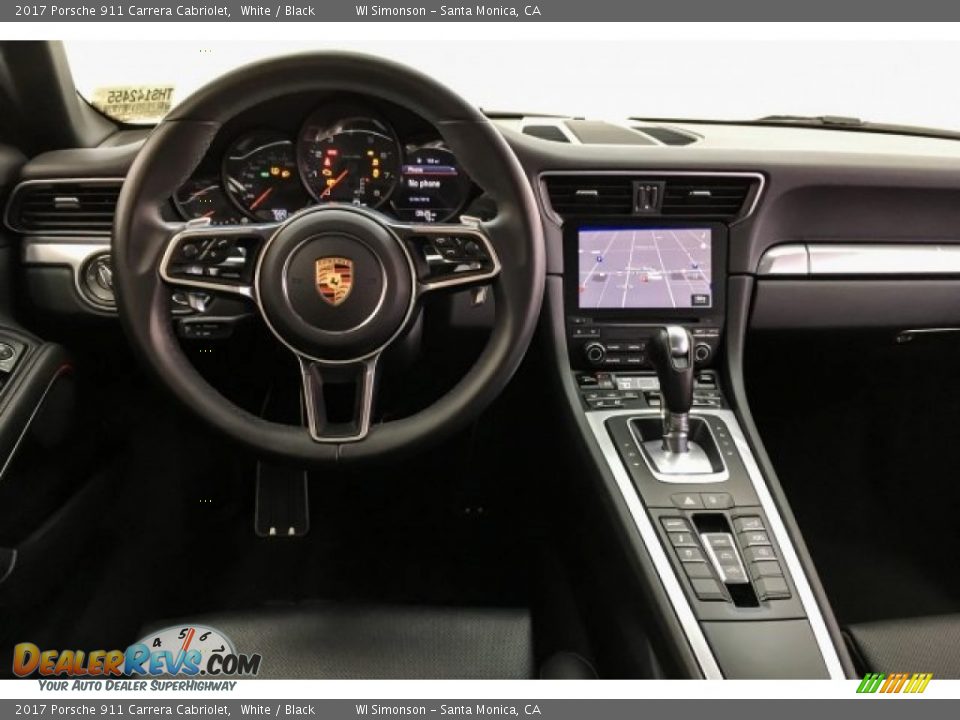 Dashboard of 2017 Porsche 911 Carrera Cabriolet Photo #4