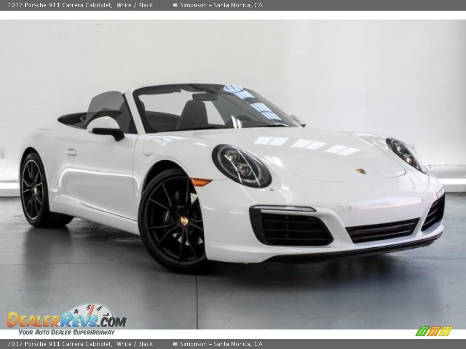 Front 3/4 View of 2017 Porsche 911 Carrera Cabriolet Photo #14