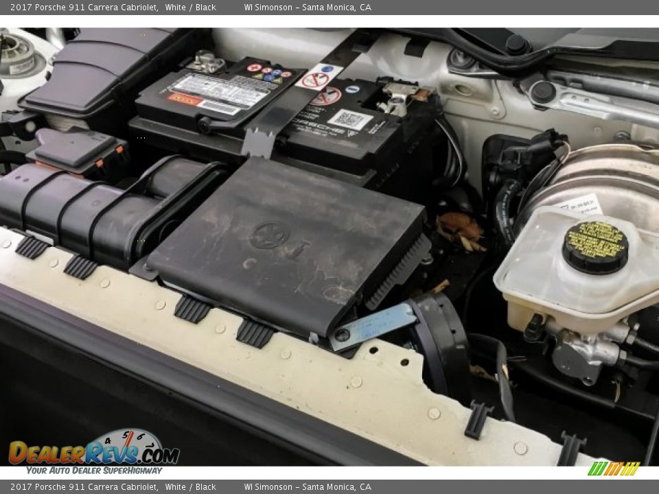 2017 Porsche 911 Carrera Cabriolet 3.0 Liter DFI Twin-Turbocharged DOHC 24-Valve Variocam Plus Horzontally Opposed 6 Cylinder Engine Photo #31