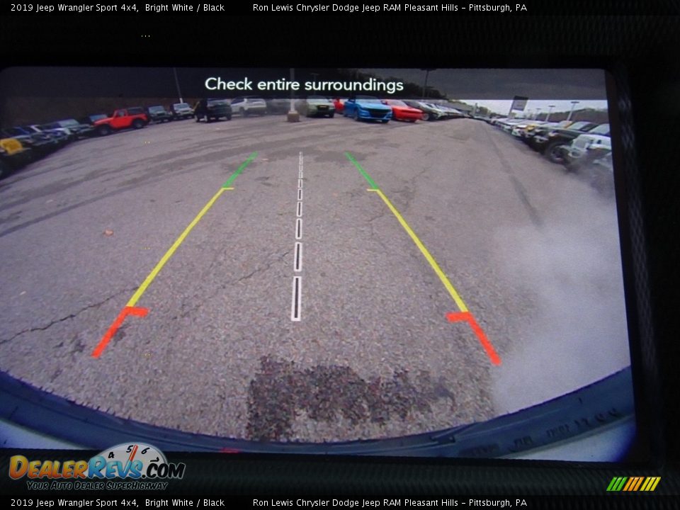 2019 Jeep Wrangler Sport 4x4 Bright White / Black Photo #16