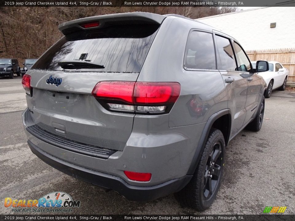 2019 Jeep Grand Cherokee Upland 4x4 Sting-Gray / Black Photo #5