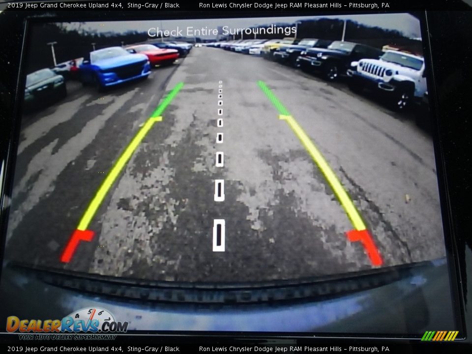 2019 Jeep Grand Cherokee Upland 4x4 Sting-Gray / Black Photo #19