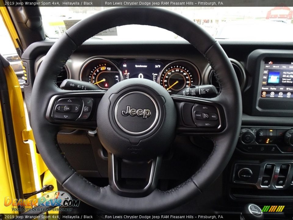2019 Jeep Wrangler Sport 4x4 Steering Wheel Photo #18