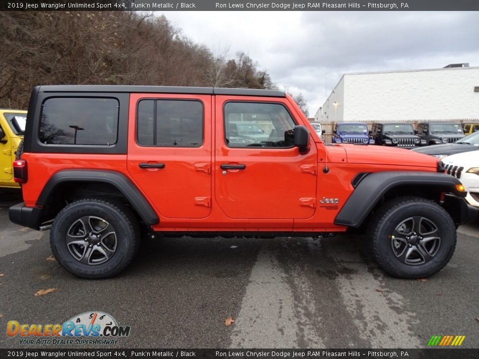 Punk'n Metallic 2019 Jeep Wrangler Unlimited Sport 4x4 Photo #6