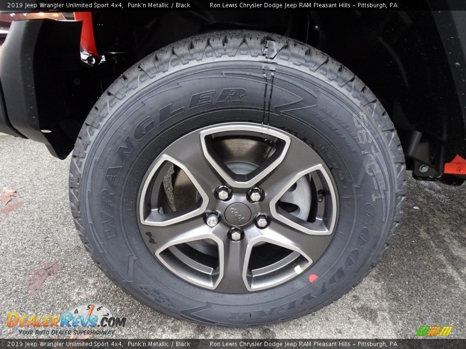 2019 Jeep Wrangler Unlimited Sport 4x4 Wheel Photo #9